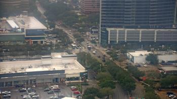 Weather camera view of Amegy Bank of Texas.