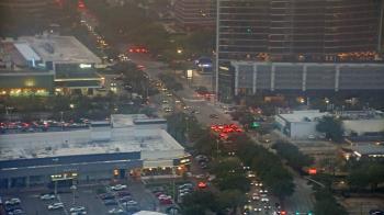 Weather camera view of Amegy Bank of Texas.