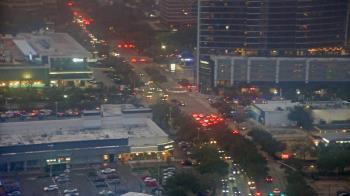 Weather camera view of Amegy Bank of Texas.