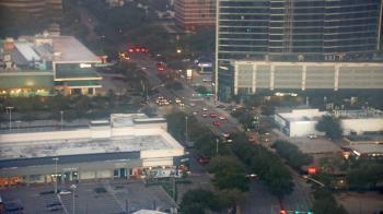 Weather camera view of Amegy Bank of Texas.
