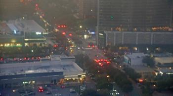 Weather camera view of Amegy Bank of Texas.