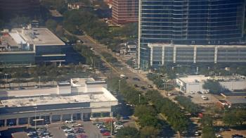 Weather camera view of Amegy Bank of Texas.