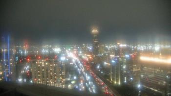 Weather camera view of Amegy Bank of Texas.