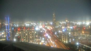 Weather camera view of Amegy Bank of Texas.