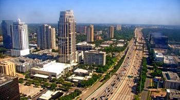 Weather camera view of Amegy Bank of Texas.