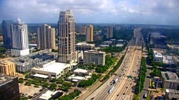 Weather camera view of Amegy Bank of Texas.