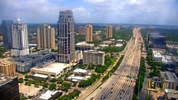 Weather camera view of Amegy Bank of Texas.
