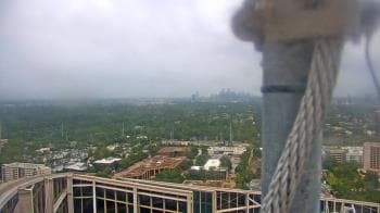 Weather camera view of Amegy Bank of Texas.