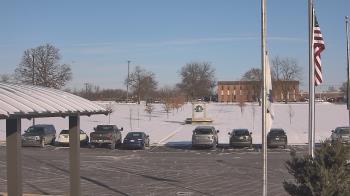 Weather camera view of Adrian Public Schools.