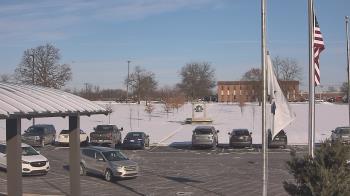 Weather camera view of Adrian Public Schools.