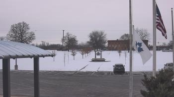 Weather camera view of Adrian Public Schools.