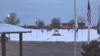 Weather camera view of Adrian Public Schools.