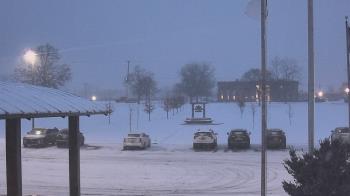 Weather camera view of Adrian Public Schools.