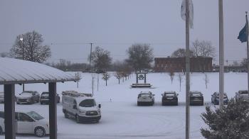 Weather camera view of Adrian Public Schools.