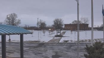 Weather camera view of Adrian Public Schools.