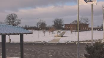 Weather camera view of Adrian Public Schools.