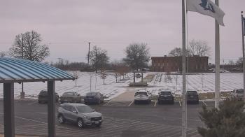 Weather camera view of Adrian Public Schools.