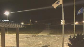 Weather camera view of Adrian Public Schools.