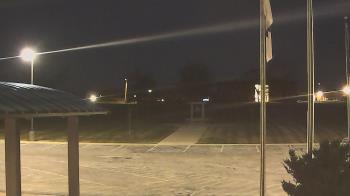 Weather camera view of Adrian Public Schools.
