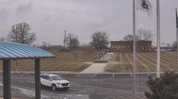 Weather camera view of Adrian Public Schools.