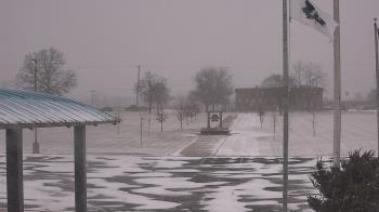 Weather camera view of Adrian Public Schools.