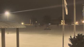 Weather camera view of Adrian Public Schools.