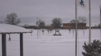 Weather camera view of Adrian Public Schools.
