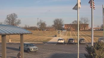 Weather camera view of Adrian Public Schools.
