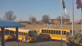 Weather camera view of Adrian Public Schools.