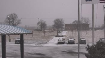 Weather camera view of Adrian Public Schools.