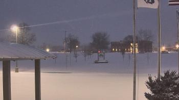 Weather camera view of Adrian Public Schools.