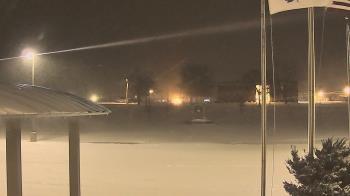 Weather camera view of Adrian Public Schools.