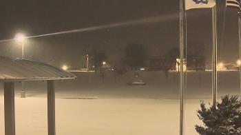 Weather camera view of Adrian Public Schools.