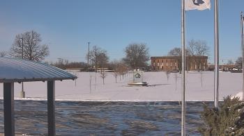 Weather camera view of Adrian Public Schools.