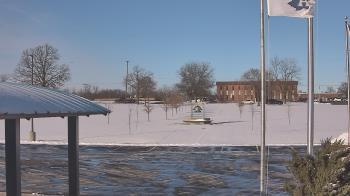 Weather camera view of Adrian Public Schools.