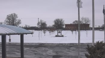 Weather camera view of Adrian Public Schools.