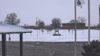Weather camera view of Adrian Public Schools.