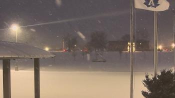 Weather camera view of Adrian Public Schools.