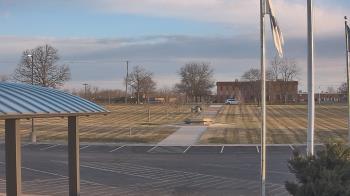 Weather camera view of Adrian Public Schools.