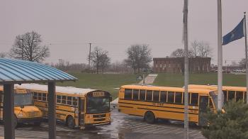 Weather camera view of Adrian Public Schools.