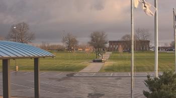 Weather camera view of Adrian Public Schools.