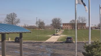 Weather camera view of Adrian Public Schools.