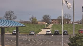 Weather camera view of Adrian Public Schools.