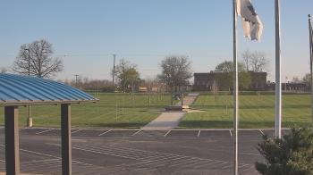 Weather camera view of Adrian Public Schools.