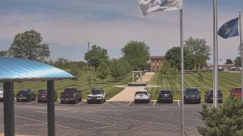 Weather camera view of Adrian Public Schools.