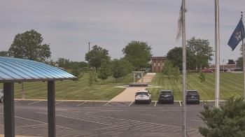 Weather camera view of Adrian Public Schools.