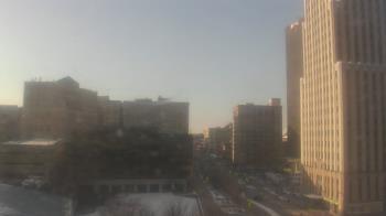 Weather camera view of Akron-Summit County Public Library.