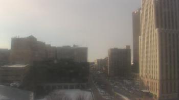 Weather camera view of Akron-Summit County Public Library.