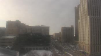 Weather camera view of Akron-Summit County Public Library.