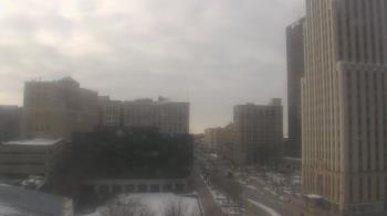 Weather camera view of Akron-Summit County Public Library.